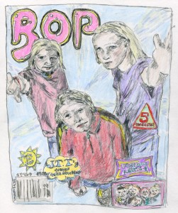 BOP FEB 1998 // colored pencil on paper, 2015
