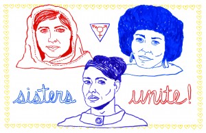 sisters unite // poster design, 2017